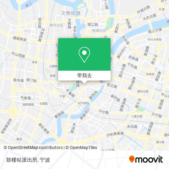 鼓楼站派出所地图