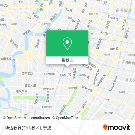 博达教育(堇山校区)地图
