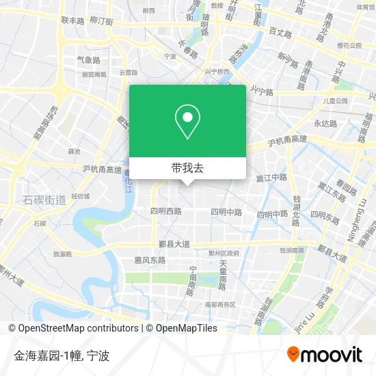 金海嘉园-1幢地图