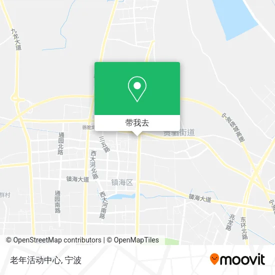 老年活动中心地图