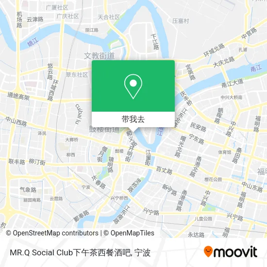 MR.Q Social Club下午茶西餐酒吧地图