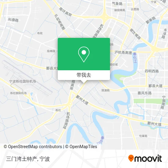 三门湾土特产地图