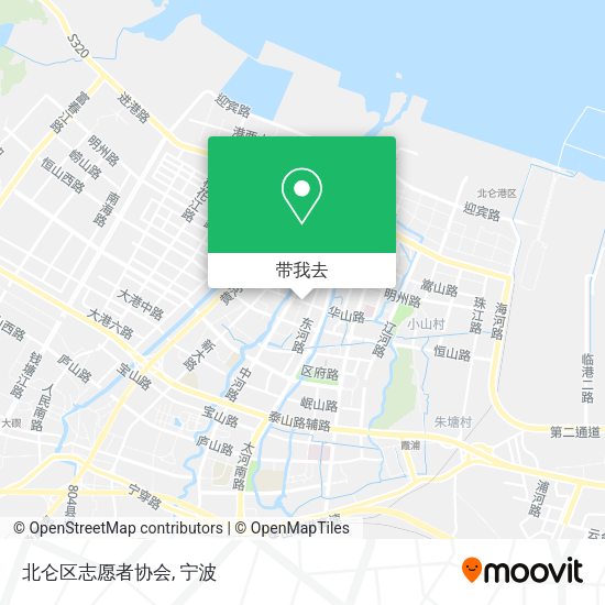 北仑区志愿者协会地图