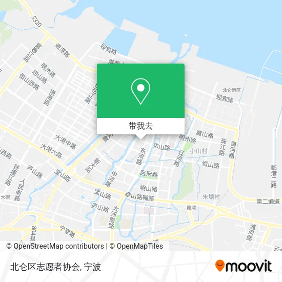 北仑区志愿者协会地图
