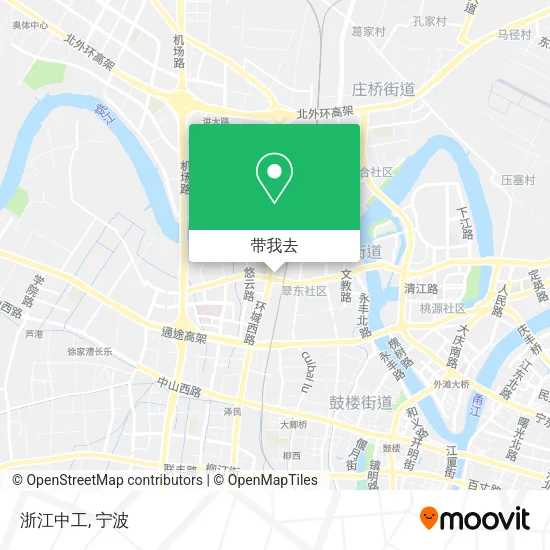 浙江中工地图