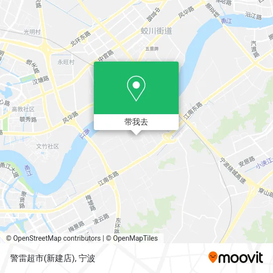警雷超市(新建店)地图