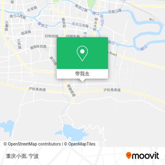 重庆小面地图