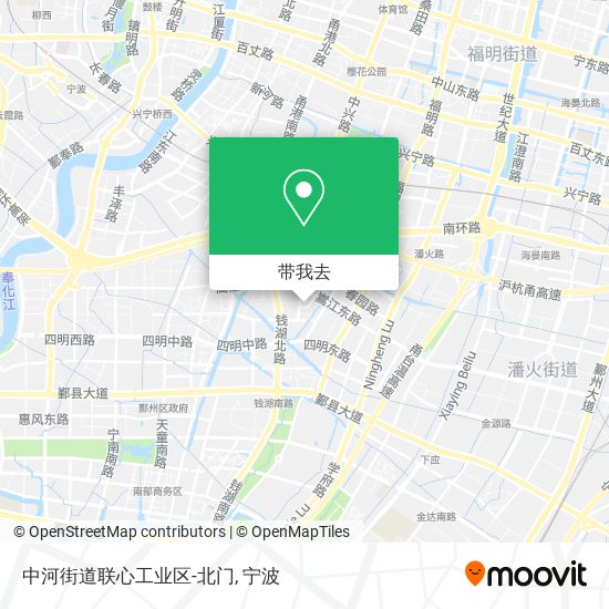 中河街道联心工业区-北门地图