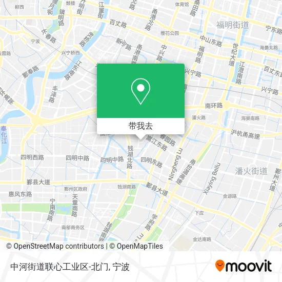 中河街道联心工业区-北门地图