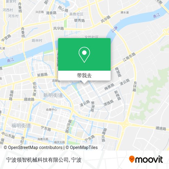 宁波领智机械科技有限公司地图