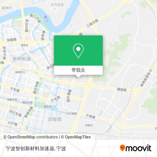 宁波智创新材料加速器地图