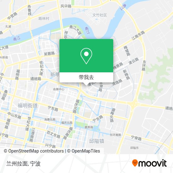 兰州拉面地图