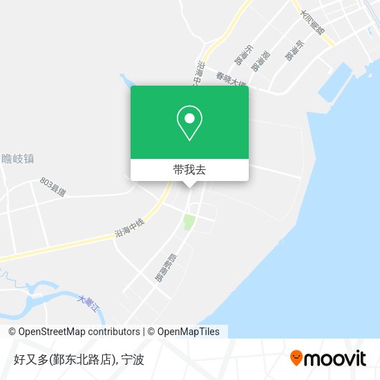 好又多(鄞东北路店)地图