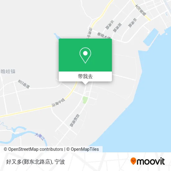 好又多(鄞东北路店)地图