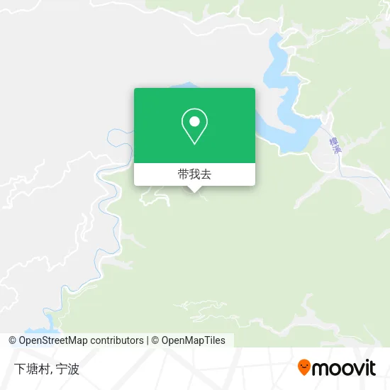下塘村地图