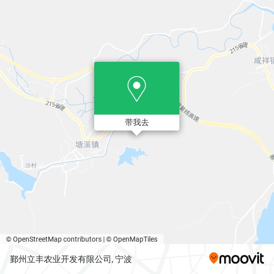 鄞州立丰农业开发有限公司地图