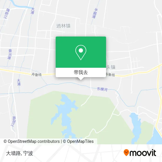 大墙路地图