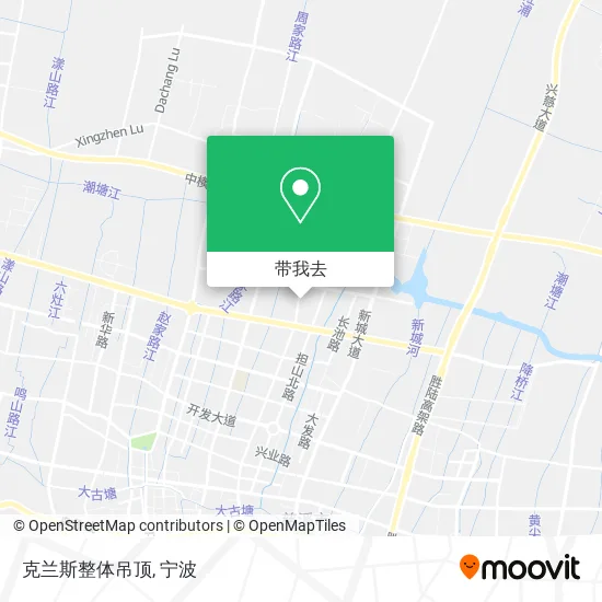 克兰斯整体吊顶地图