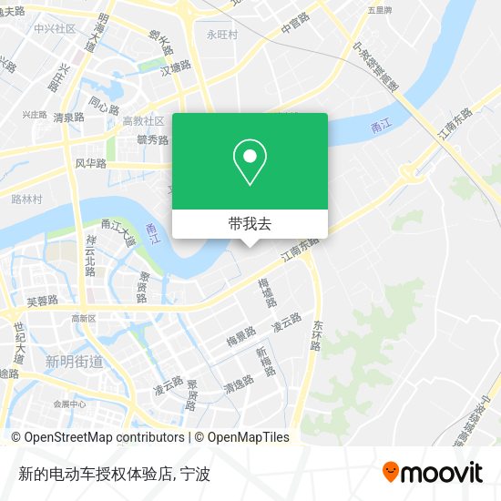 新的电动车授权体验店地图