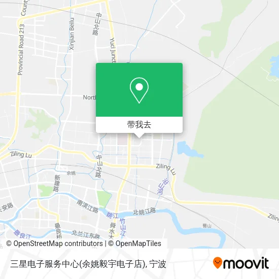 三星电子服务中心(余姚毅宇电子店)地图