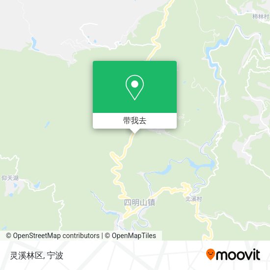 灵溪林区地图