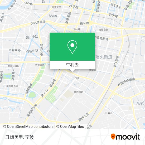 丑妞美甲地图