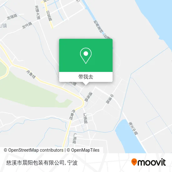慈溪市晨阳包装有限公司地图