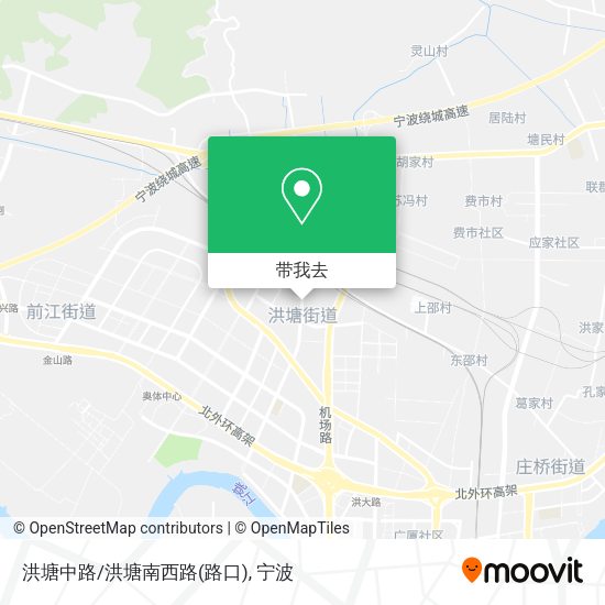 洪塘中路/洪塘南西路(路口)地图