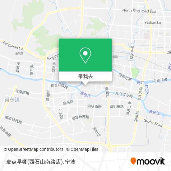 麦点早餐(西石山南路店)地图