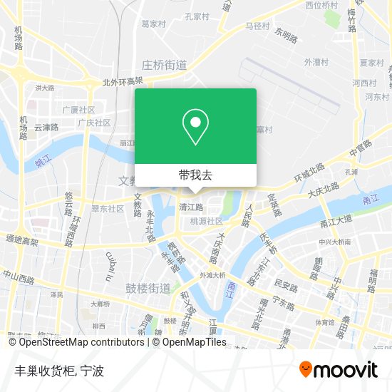 丰巢收货柜地图
