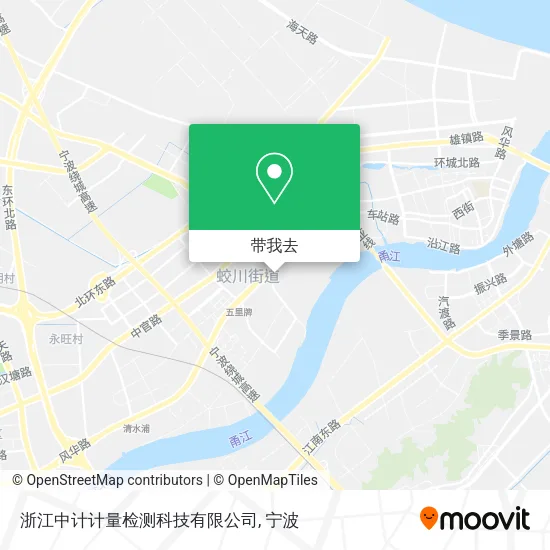 浙江中计计量检测科技有限公司地图