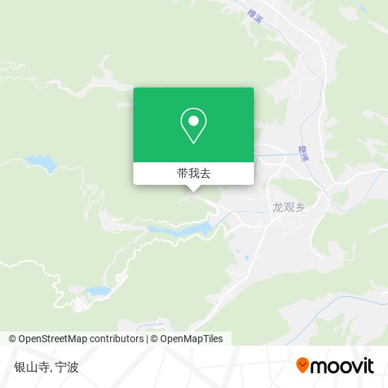 银山寺地图