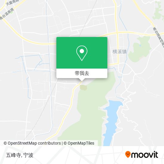五峰寺地图