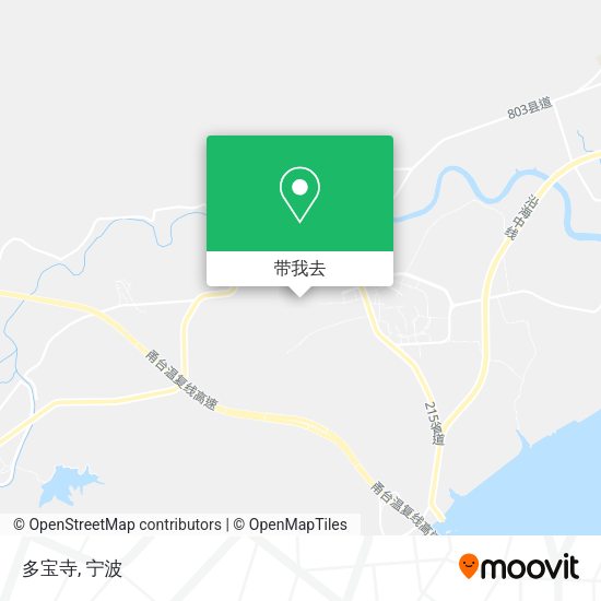 多宝寺地图