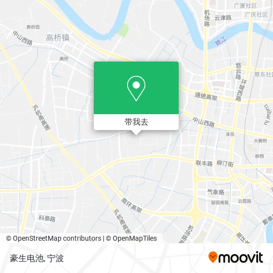 豪生电池地图