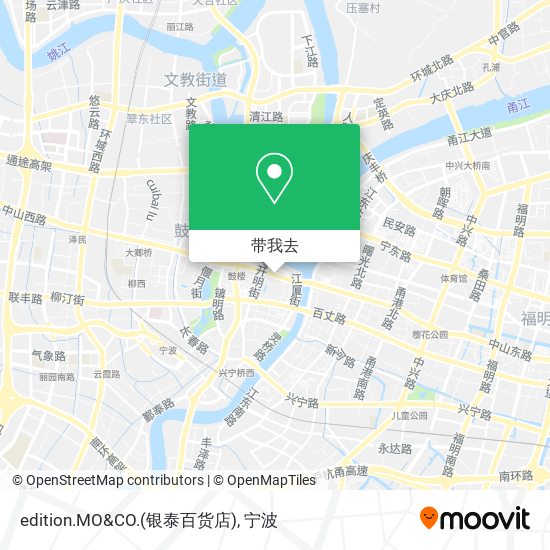 edition.MO&CO.(银泰百货店)地图