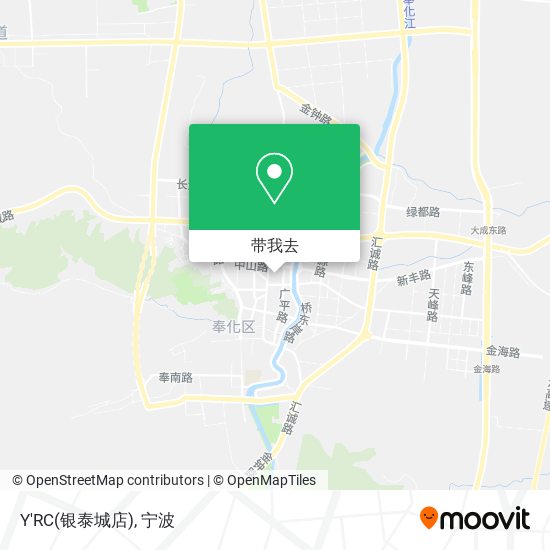 Y'RC(银泰城店)地图