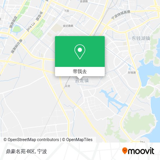 鼎豪名苑-B区地图