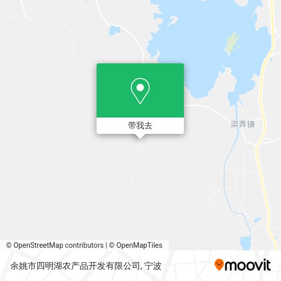 余姚市四明湖农产品开发有限公司地图