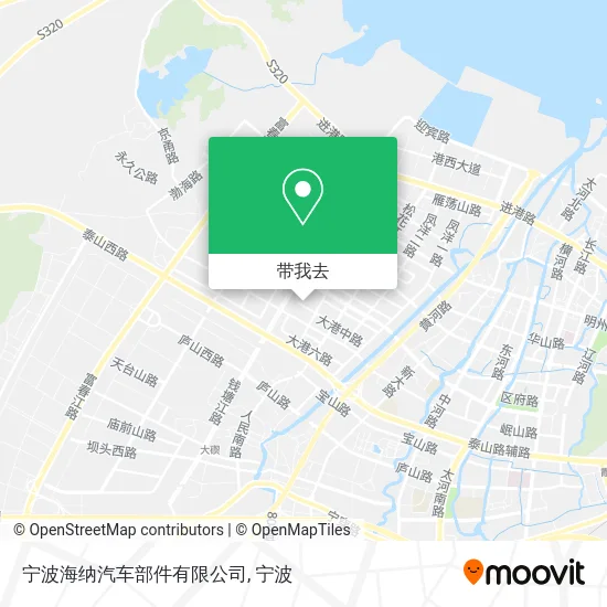 宁波海纳汽车部件有限公司地图