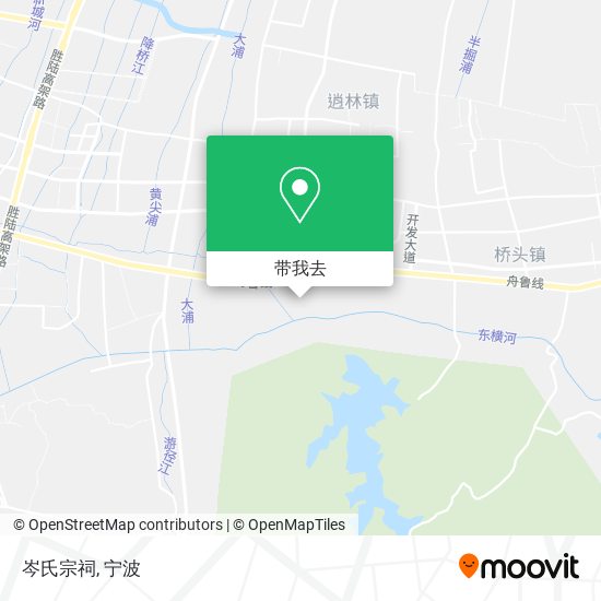 岑氏宗祠地图