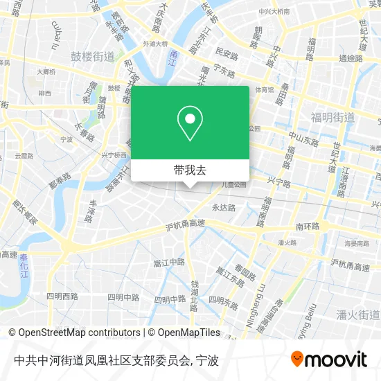 中共中河街道凤凰社区支部委员会地图