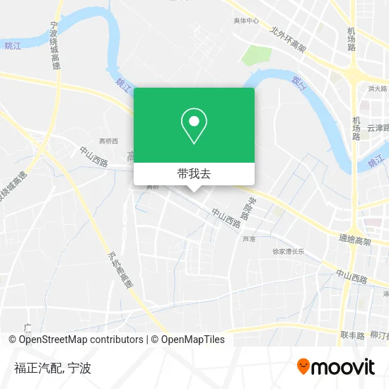 福正汽配地图