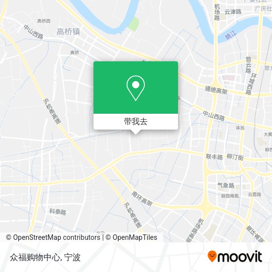 众福购物中心地图