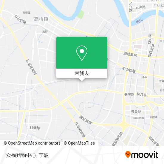 众福购物中心地图