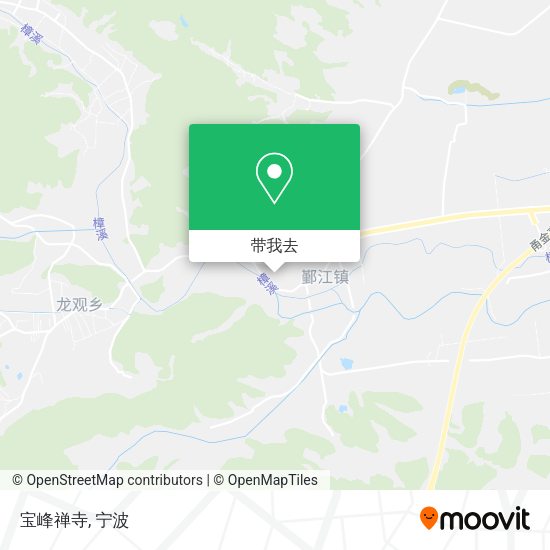 宝峰禅寺地图