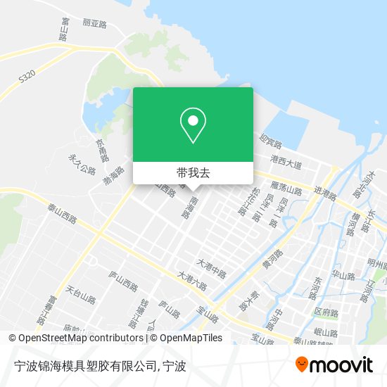 宁波锦海模具塑胶有限公司地图