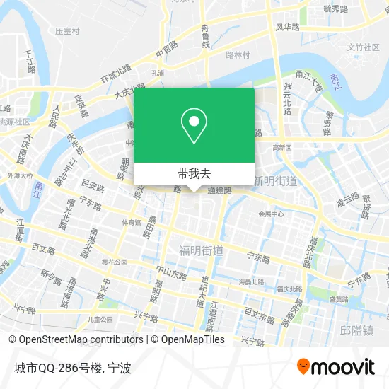 城市QQ-286号楼地图