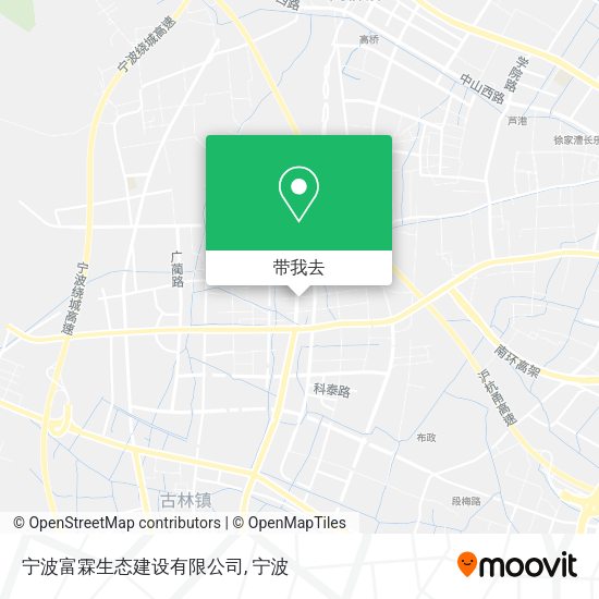 宁波富霖生态建设有限公司地图