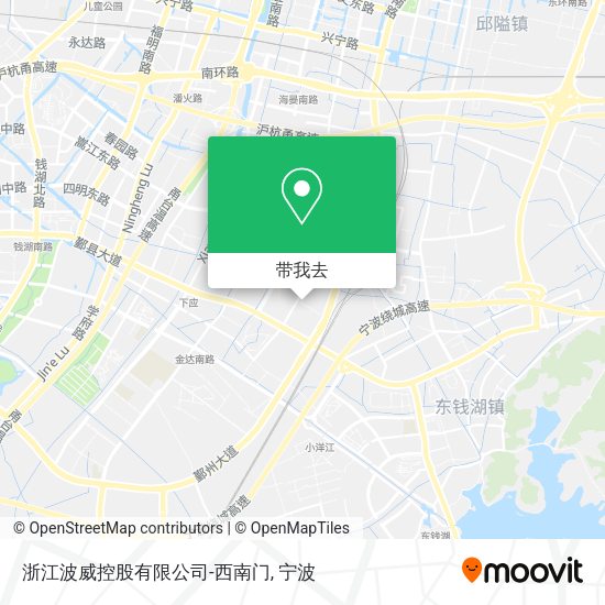 浙江波威控股有限公司-西南门地图